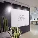 לוח כתיבה מחיק מגנטי (  H=120cm)